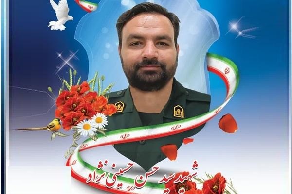 برگزاری مراسم تشییع شهید حسینی‌نژاد در حرم مطهر رضوی