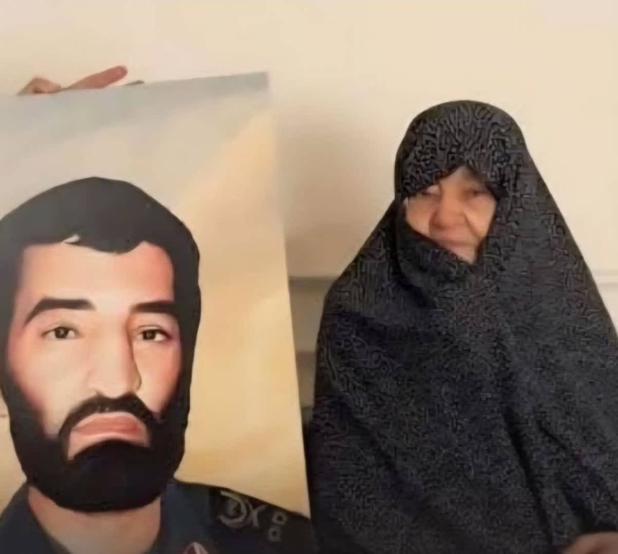 مادر حاج احمد متوسلیان آسمانی شد