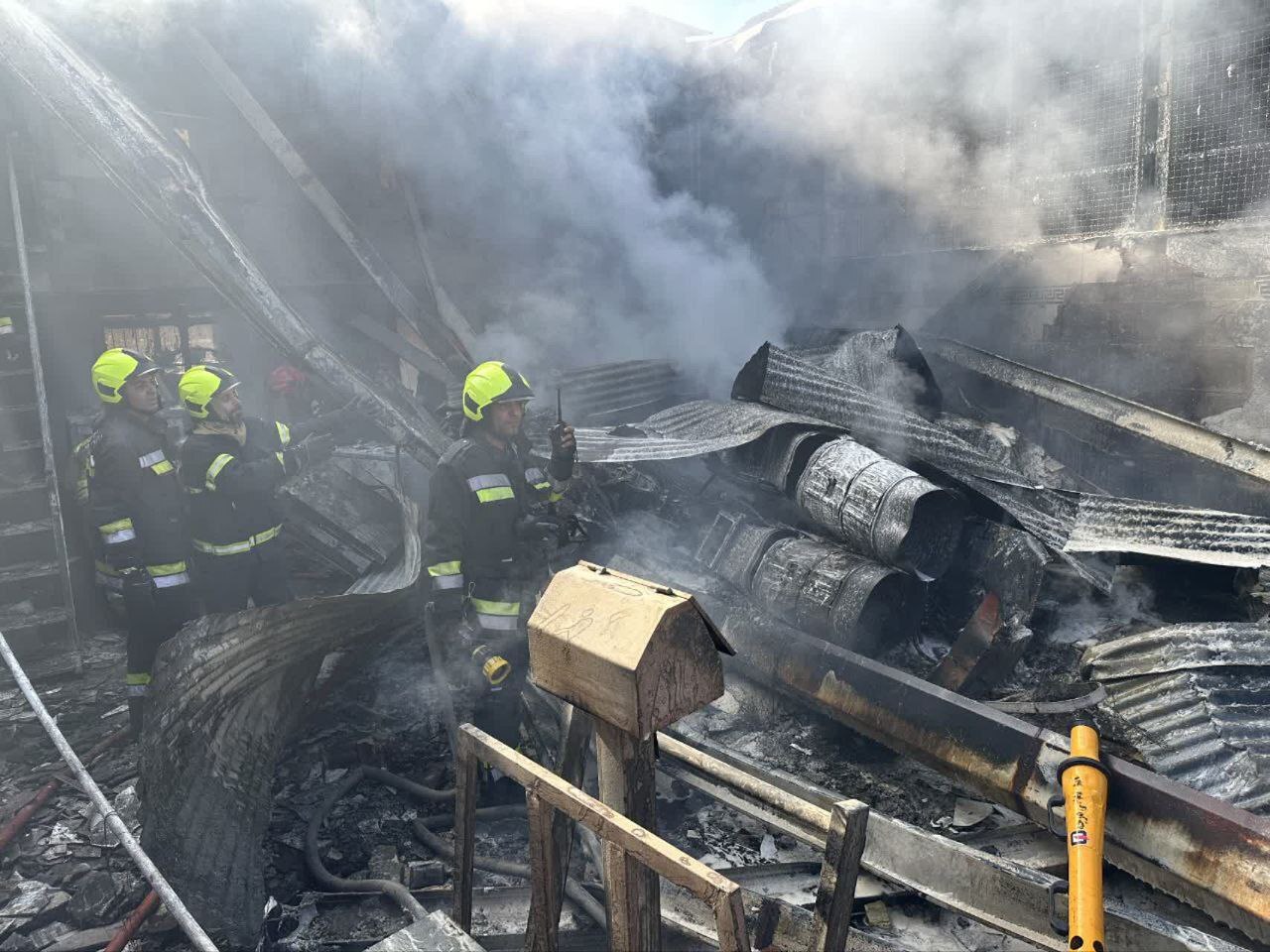 پروازی که فرود نداشت/ شهادت 4 نفر بر اثر سقوط هلیکوپتر